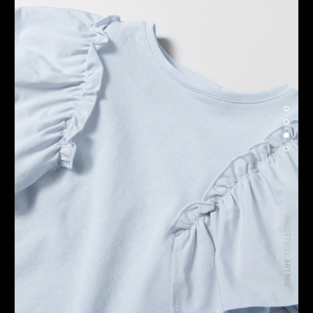 Zara Ruffled Top - Picture 4 of 7